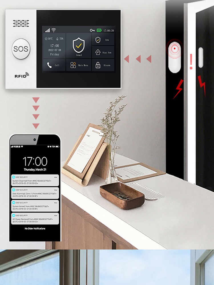 PGST107 4G Tuya smart home Ala - Sim Gsm Alarm 评论和价格