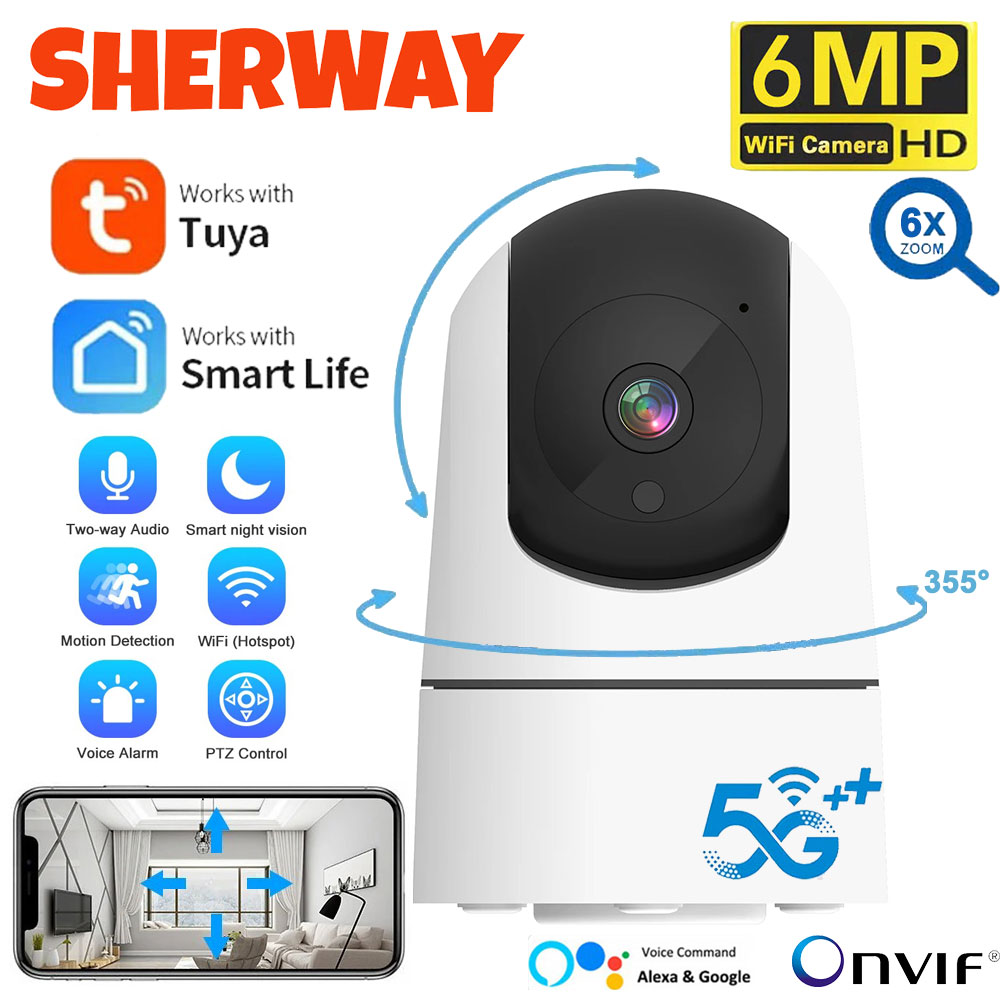 6MP WiFi Camera Tuya Smart Hom - Home Security Box 评论和价格